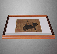 邹平书画装裱配框服务案例